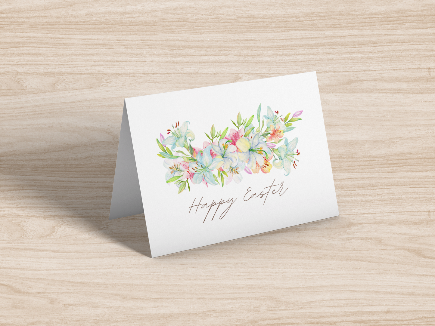 Watercolor Easter Lilies Note Cards